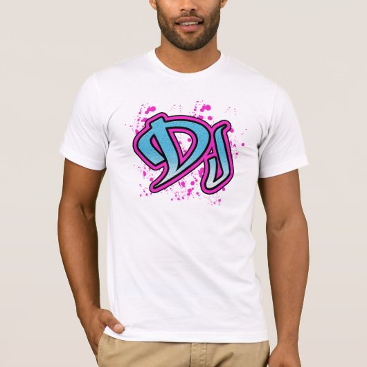 T-shirt DJ Graffiti (Devant)
