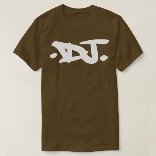 T-shirt DJ Graffiti blanc (Design devant)