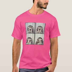 T-shirt DJ Hedgehog Écoutant De La Musique Animal De Compa