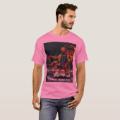 T-shirt DJ JS-1 attaque par rayure mutante (manche longue) (Devant entier)