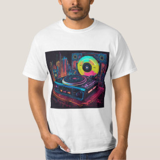 T-shirt DJ : Master of Light & Sound Sculpting Light