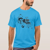 T-shirt DJ Mobile Disco Record Player (Devant)