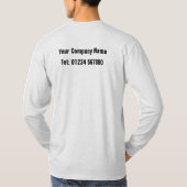 T-shirt DJ Mobile Disco Record Player Dessin (Dos)