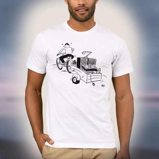 T-shirt DJ Mobile Disco Record Player Dessin