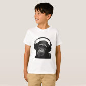 T-SHIRT DJ MONKEY (Devant entier)