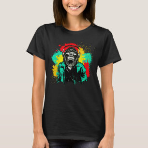 T-shirt DJ Monkey Music Party Fun Sunglaces Fun Dancing C