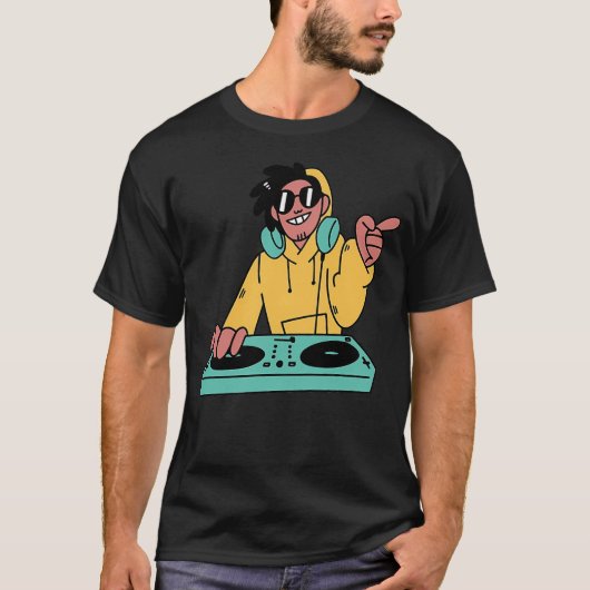 T-shirt Dj Music (Devant)