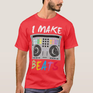 T-shirt DJ Music Producteur Audio Je fais des beats Disco