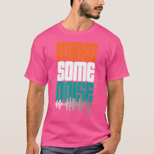 T-shirt Dj Music Techno 90S Bass Deejay Electro Hardstyle