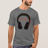 T-shirt DJ musique (Devant)