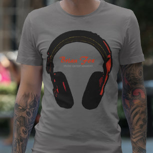 T-shirt DJ musique