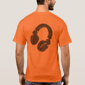 T-shirt DJ musique design (Dos)