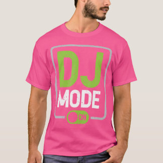T-shirt Dj Musique Techno 90S Bass Deejay Electro HardMix
