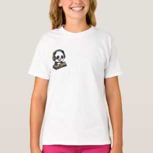 T-shirt DJ Panda Bamboo Beats Enfants
