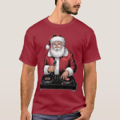 T-shirt DJ Père Noël (Devant)