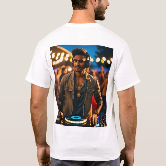 T-shirt DJ Sonic Wave (Dos)