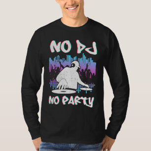 T-shirt DJ Techno Jeunesse lui Sound Techno Synth