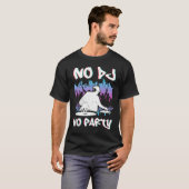 T-shirt DJ Techno Youth him Sound Techno Synth (Devant entier)
