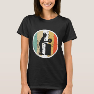 T-shirt Dj - Tourne-disque Vinyl Record Disco Party Dj Dis