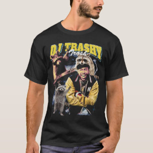 T-shirt DJ Trashy Trash Funny Raccoon Bootleg Shirt