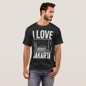 T-shirt Djakarta Skyline (Devant entier)