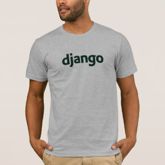 T-shirt Django de python - programmeur génial