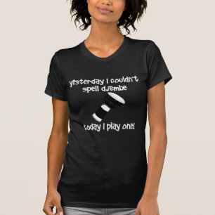 T-shirt djembe drôle