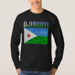 T-shirt Djibouti Drapeau djiboutien