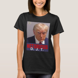 T-shirt Djt - Trump Mug Shot - 24 août 2023