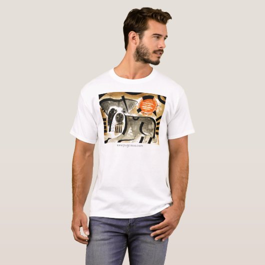 T-shirt dk_2005aug8e, www.pugcasso.com (Devant entier)