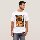 T-shirt dk_2007dec31g, Shar Pei - www.pugcasso.com (Devant entier)