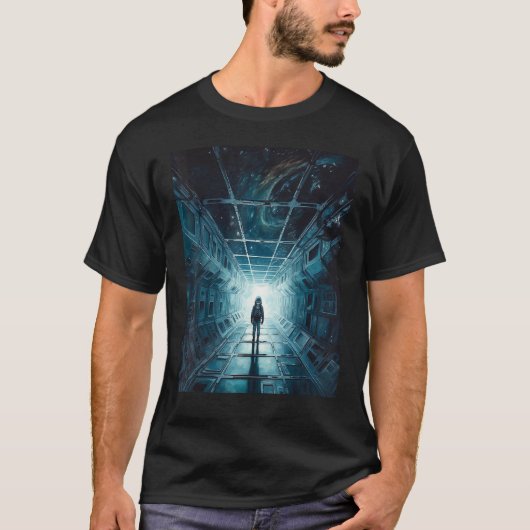 T-shirt DKH138 Sci fi Graphic  Sweet Void Bliss (Devant)