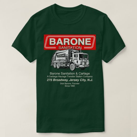 T-shirt Dks d'assainissement de barone (Design devant)