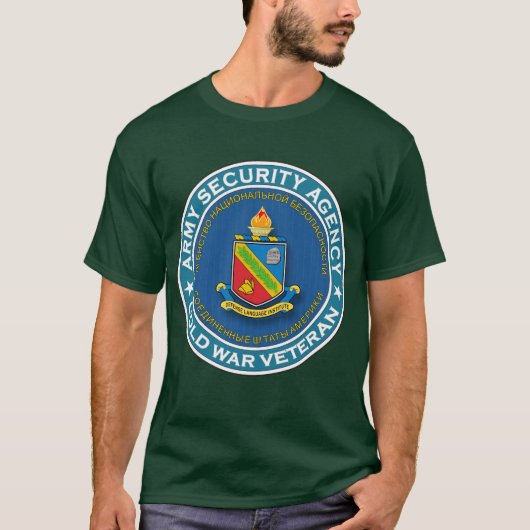 T-shirt DLI - Vétérinaire de guerre froide d'asa (Devant)