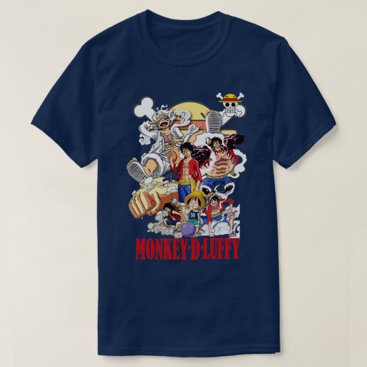 T-shirt Dluffy de singe (Design devant)
