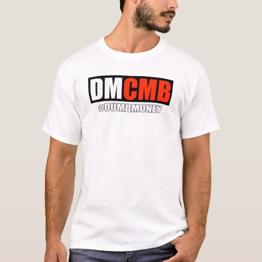 T-shirt DMCMB - Monnaie noire (Devant)