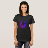 T-shirt Dminton Player Dminton Women's Squash Shuttle (Devant entier)