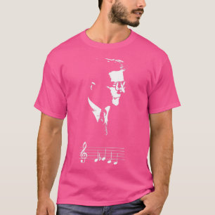 T-shirt Dmitri Shostakovich DSCH motifs notes musicales