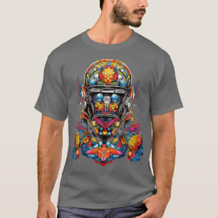 T-shirt DMT Art Psychedelic Spaceman 4