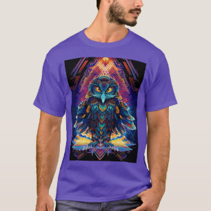 T-shirt DMT Art Shamanic Eagle 4