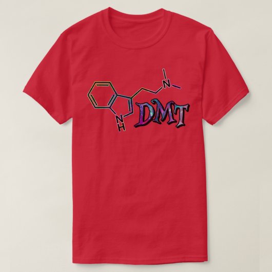 T-shirt DMT la molécule d'esprit (Design devant)