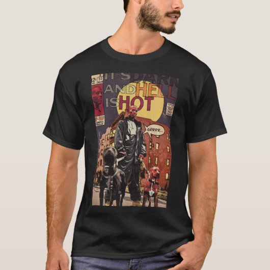 T-shirt DMX - Il fait sombre et l’enfer est chaud - BD Hip (Devant)