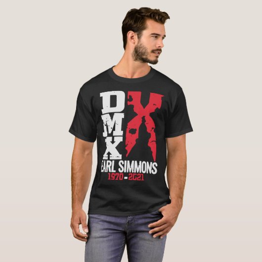 T-shirt DMX Rapper Earl SimmonsDark Man X Ruff Ryders [HiS (Devant entier)
