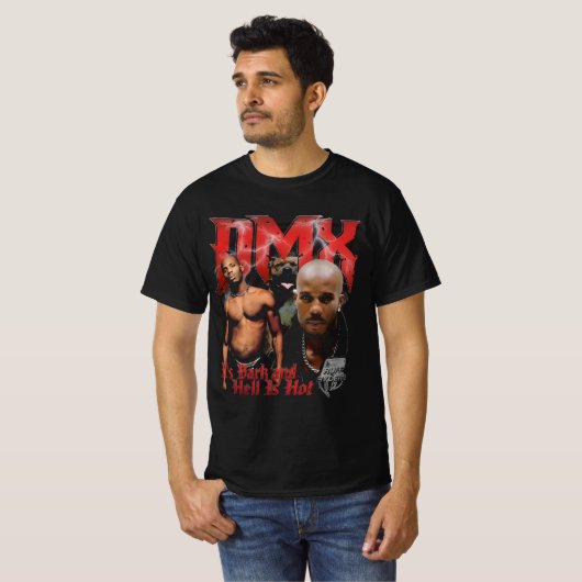T-shirt " DMX Tee - Hommage Archive" (Devant entier)