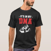 T-shirt DNA Go Kart Racer Et Karting Expert (Devant)