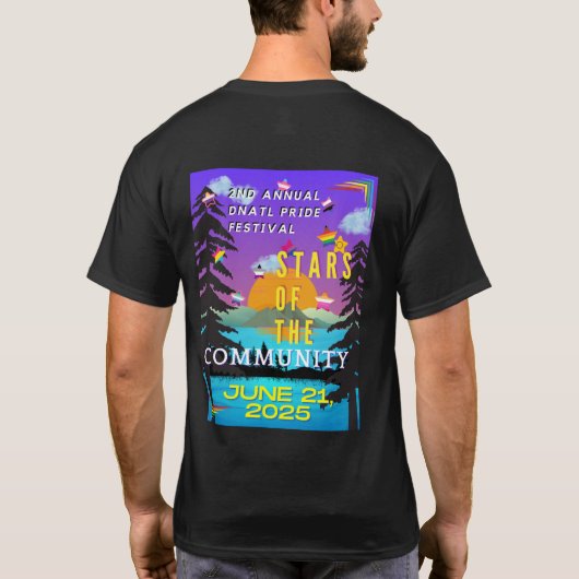 T-shirt DNATL Pride 2025 (Dos)