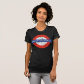 T-shirt DnB au fond (détresse) (Devant entier)