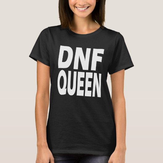 T-shirt DNF ne termine pas Queen (Devant)