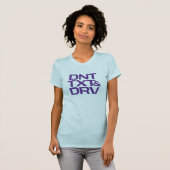T-SHIRT DNT TXT ET DRV (Devant entier)