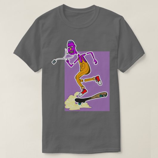 T-SHIRT DO A KICKFLIP (Design devant)
